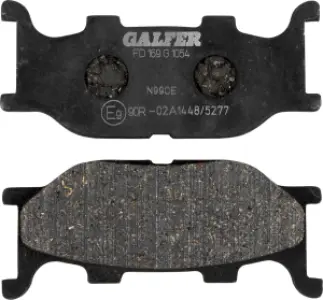 GALFER - BRAKE PAD SEMI METAL - 17212945