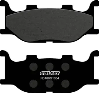 GALFER - BRAKE PAD SEMI METAL - 17212945