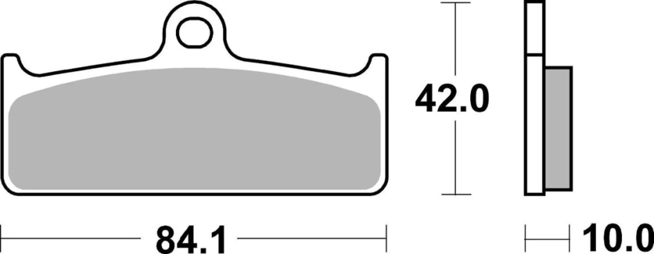 SBS - BRAKE PAD SINT RACE - 17213444