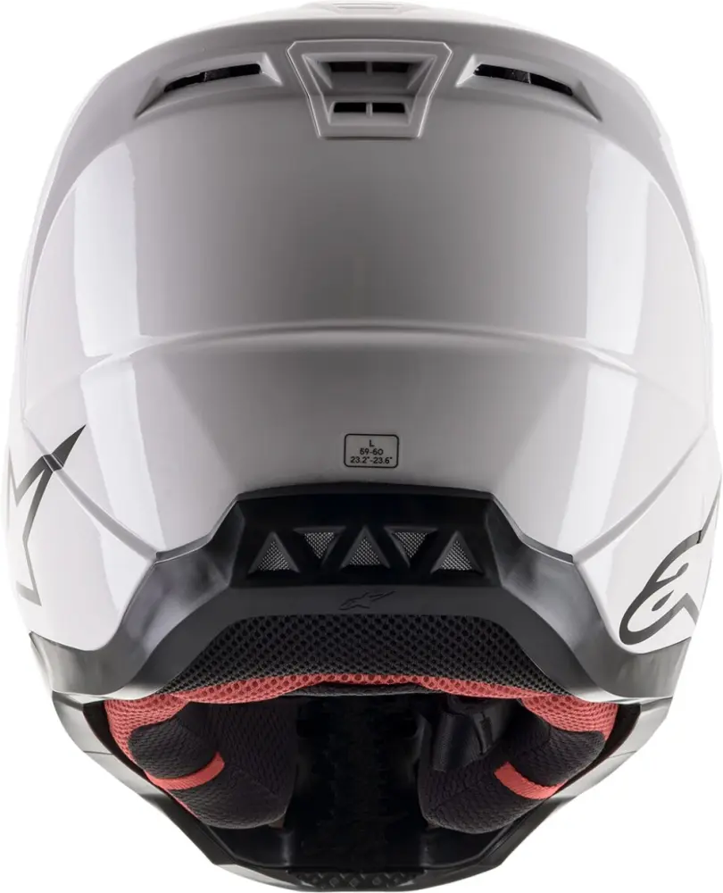 ALPINESTARS(MX) - HELMET SM5 SOLID WHT 2X - 01108392