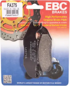 EBC - BRAKE PAD FA SER ORGANIC - 17220287