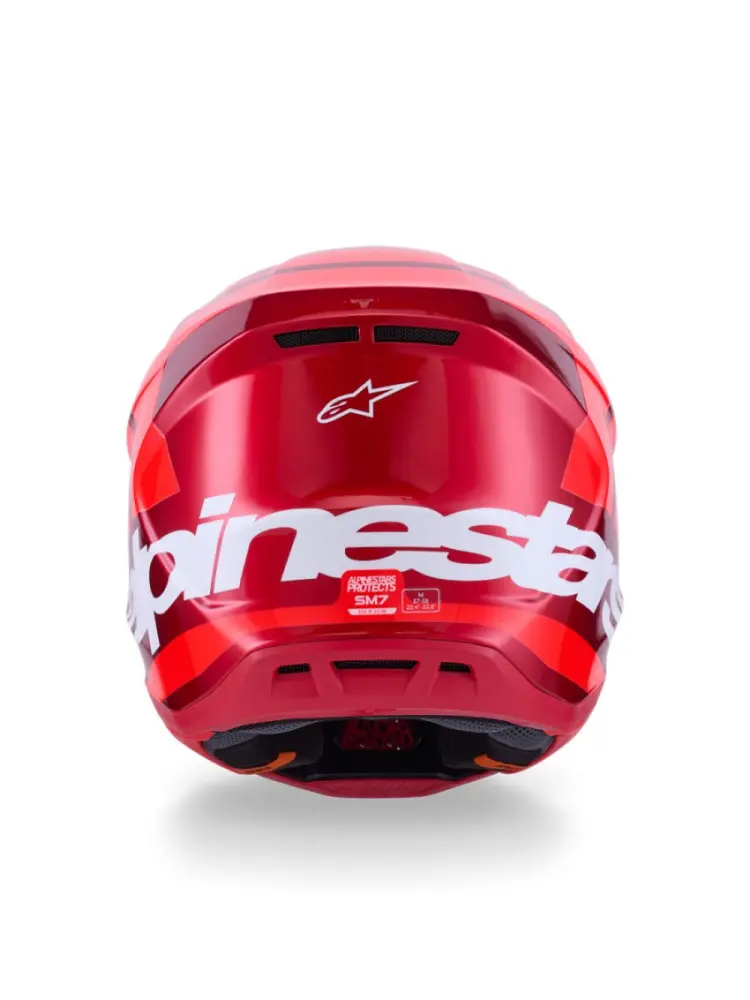 ALPINESTARS(MX) - HELMET SM7 CORE RED-GLOSS L - 01109078