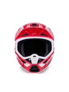 ALPINESTARS(MX) - HELMET SM7 DEED RED/BLK/WH 2X - 01109110