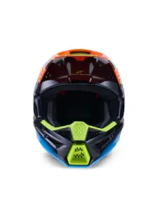 ALPINESTARS(MX) - HELMET SM3 FRAY BLK/OR/YL M - 01109143