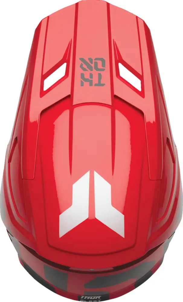 THOR - HELMET FLEET YOUTH FORGE RED L - 01111685