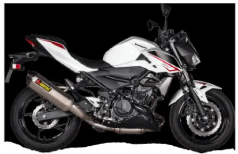 AKRAPOVIC - MUFFLER TI/CF NINJA 400 - 18114372