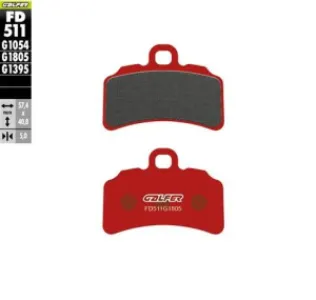 GALFER - BRAKE PAD SEMI METAL - 17201202