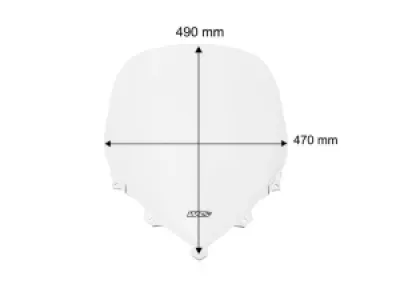 WRS - WINDSCREEN TOURING K1200S/K130 - 23121435
