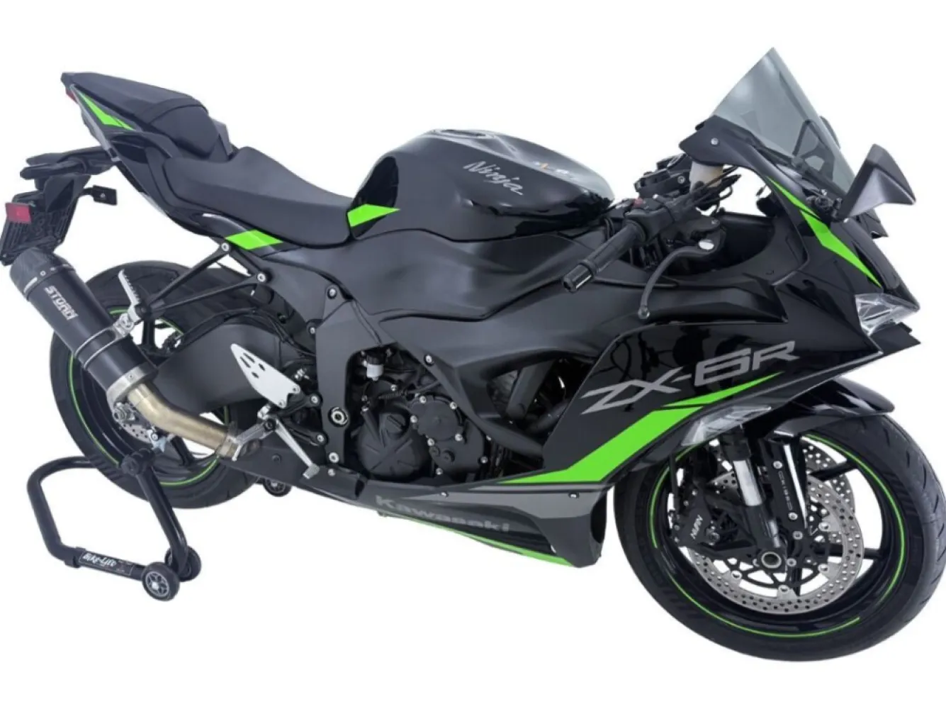 WRS - WINDSCREEN RACE ZX-6R SMOKE - 23121442