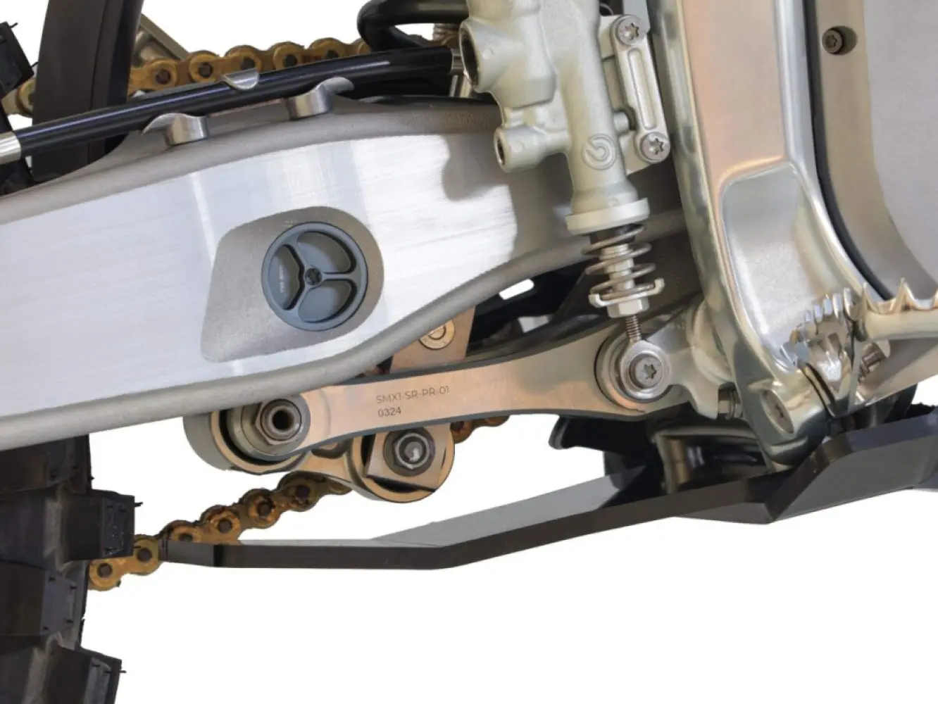 AXP RACING - XTREM SKID PLATE STARK BK - 05062408