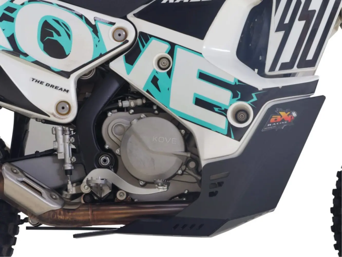 AXP RACING - ADV SKID PLATE KOVE 450BK - 05062410