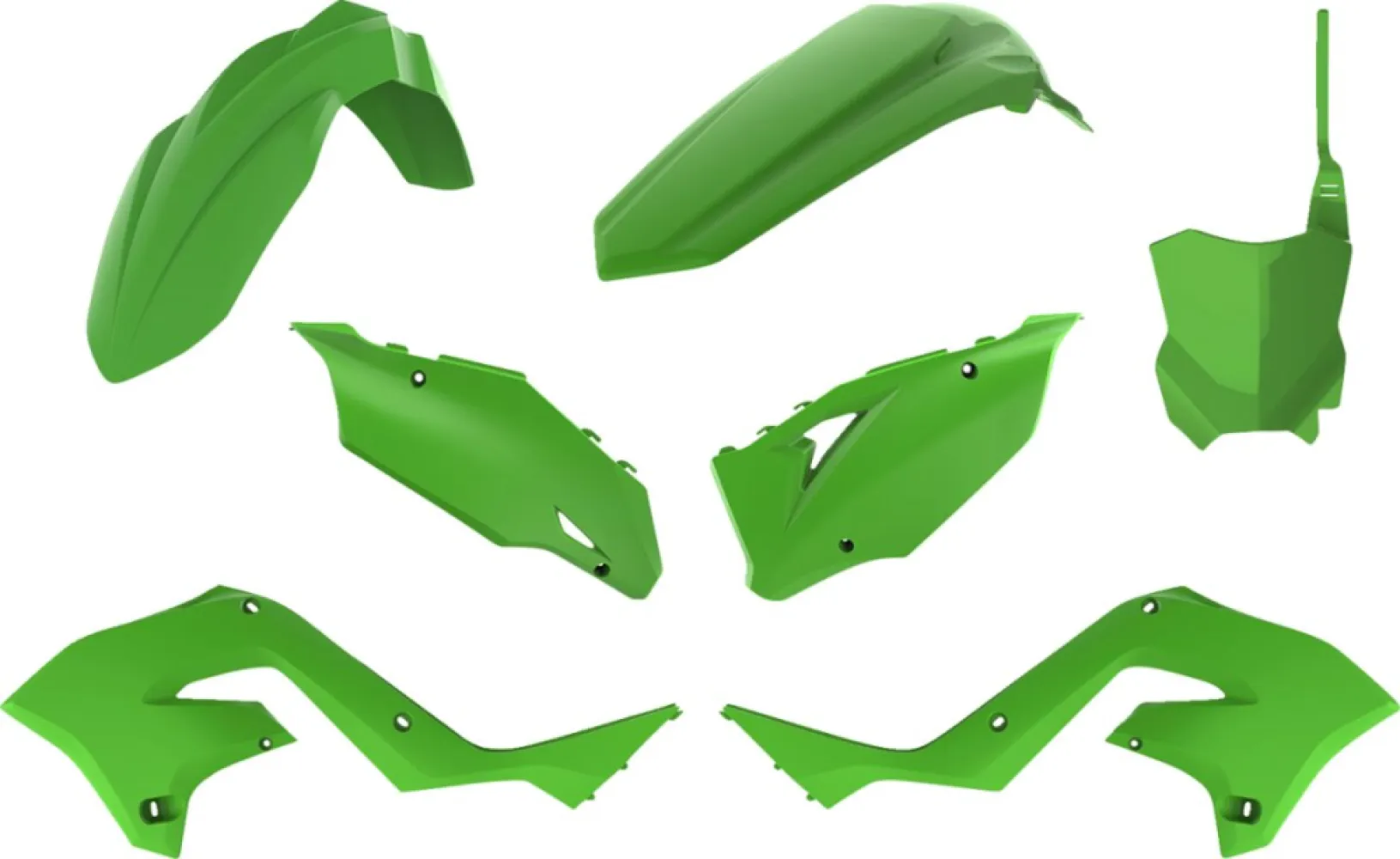 POLISPORT - BODY KIT KX 03-08 RESTYLE OE - 14033175