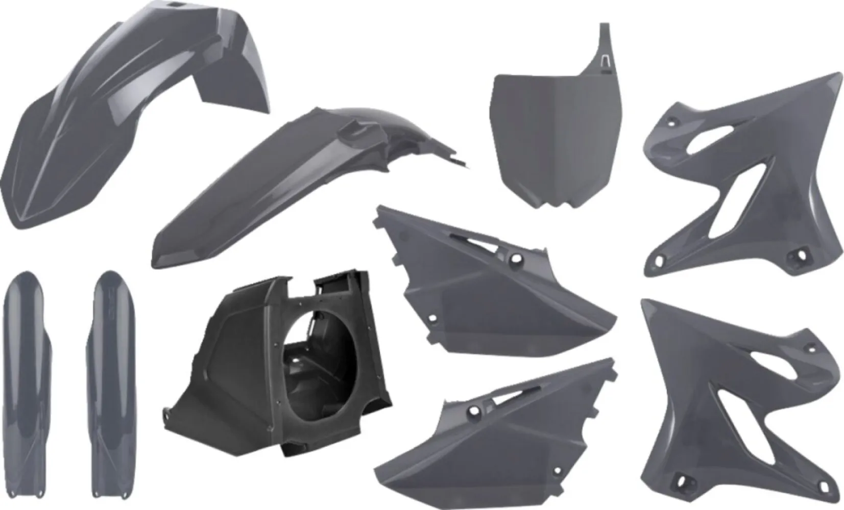 POLISPORT - BODYKIT YZ RSTLD 02-14 GREY - 14033260