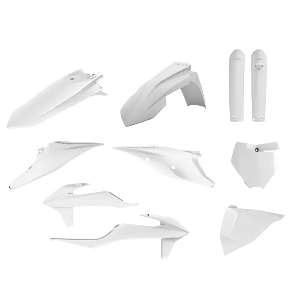 POLISPORT - BODY KIT FULL SX/SXF 19-22 WH - 14033446