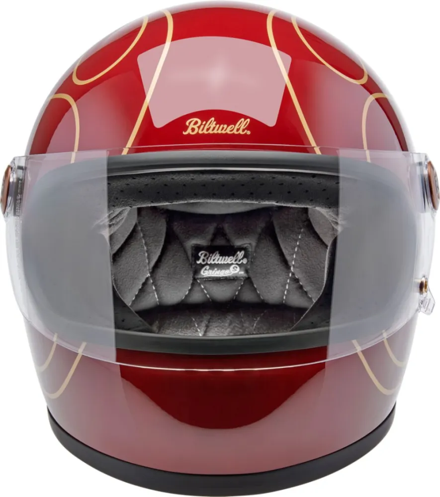 BILTWELL - HELMET GRINGO S GLOSS GARNET R - 010118379