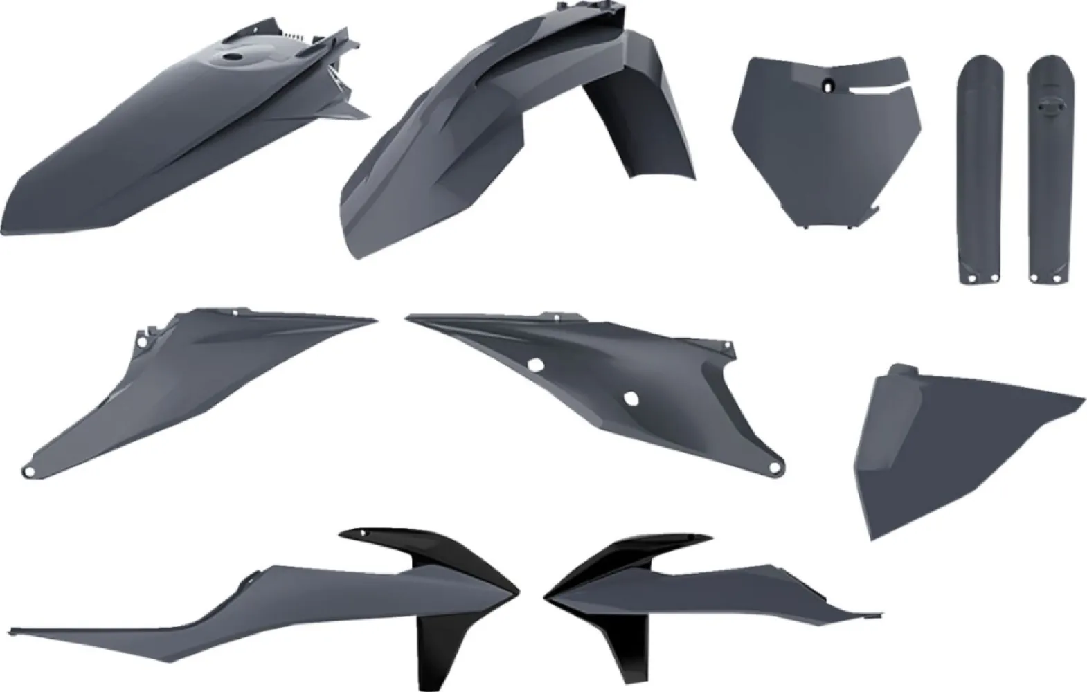 POLISPORT - BODY KIT FULL KTM 19-22 GREY - 14032844