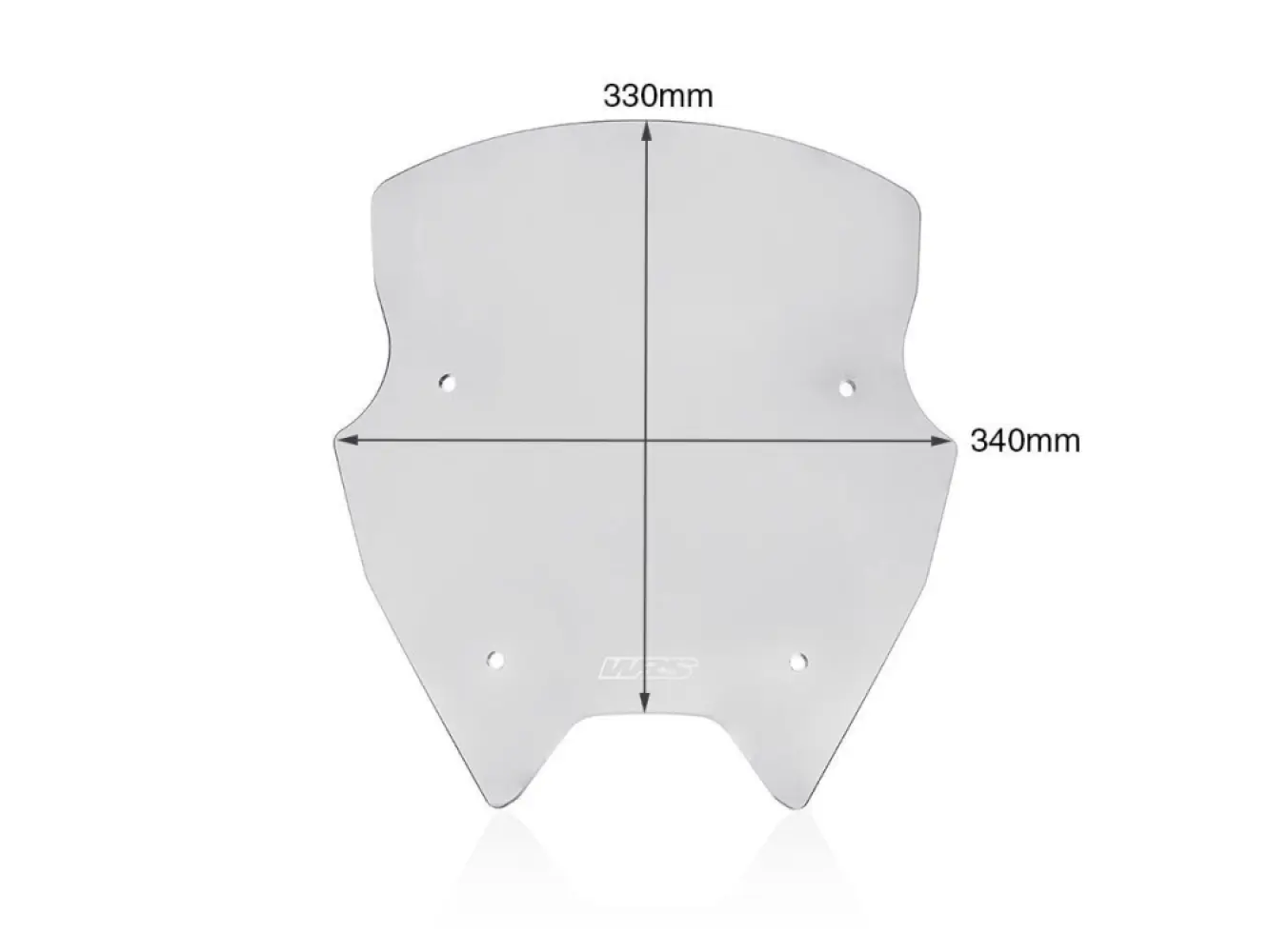 WRS - WINDSCREEN SPORT R1250RS CLEAR - 23120897