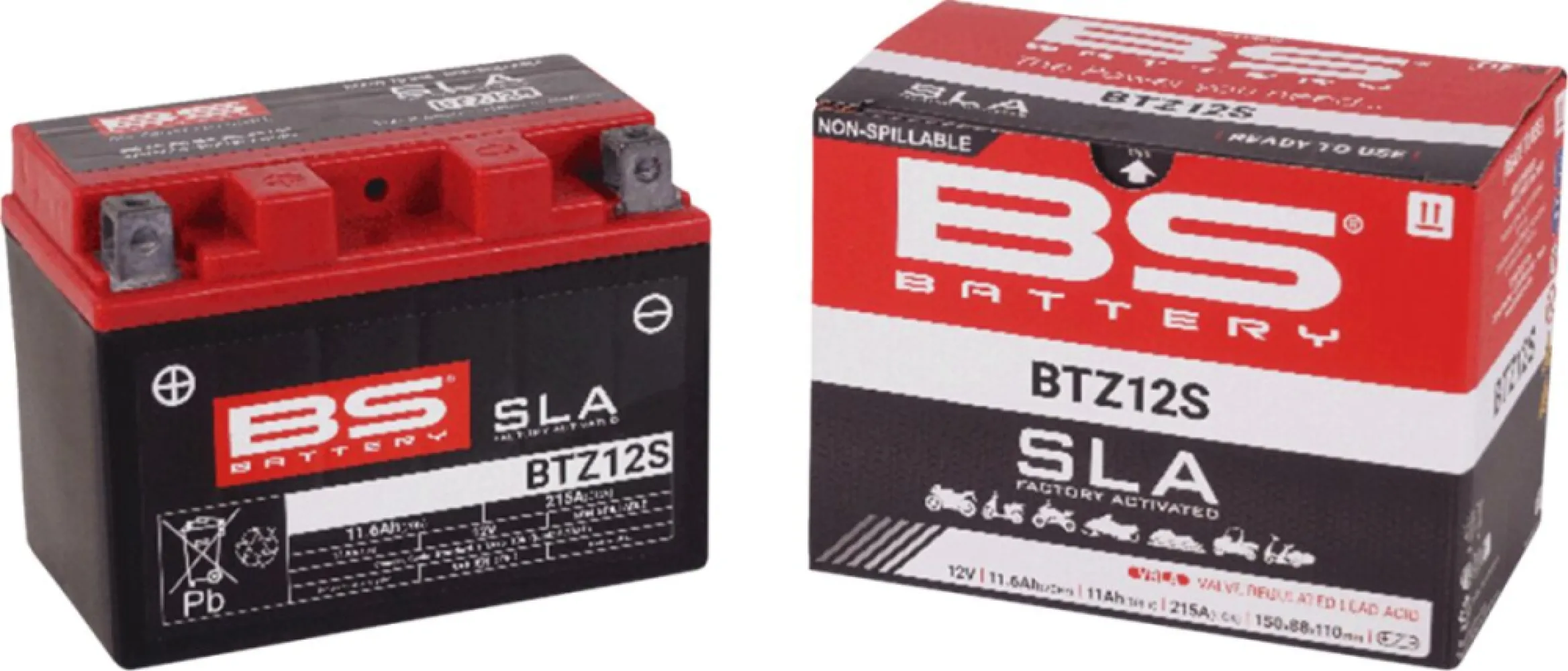 BS BATTERY - BATTERY BS BTZ12S SLA - 21130622