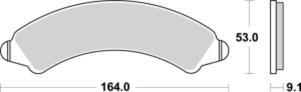 SBS - BRAKE PAD SINT - 17213664