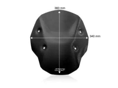 WRS - WINDSCREEN ENDURO R1300GS DARK - 23121107