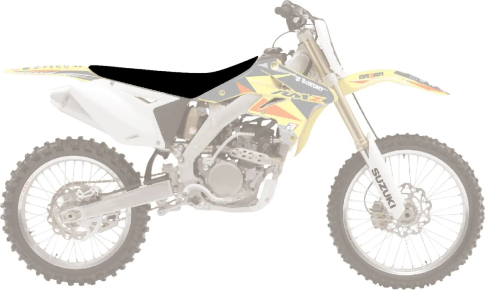 BLACKBIRD RACING - SEATCOVER PYR RMZ BK - 08212434