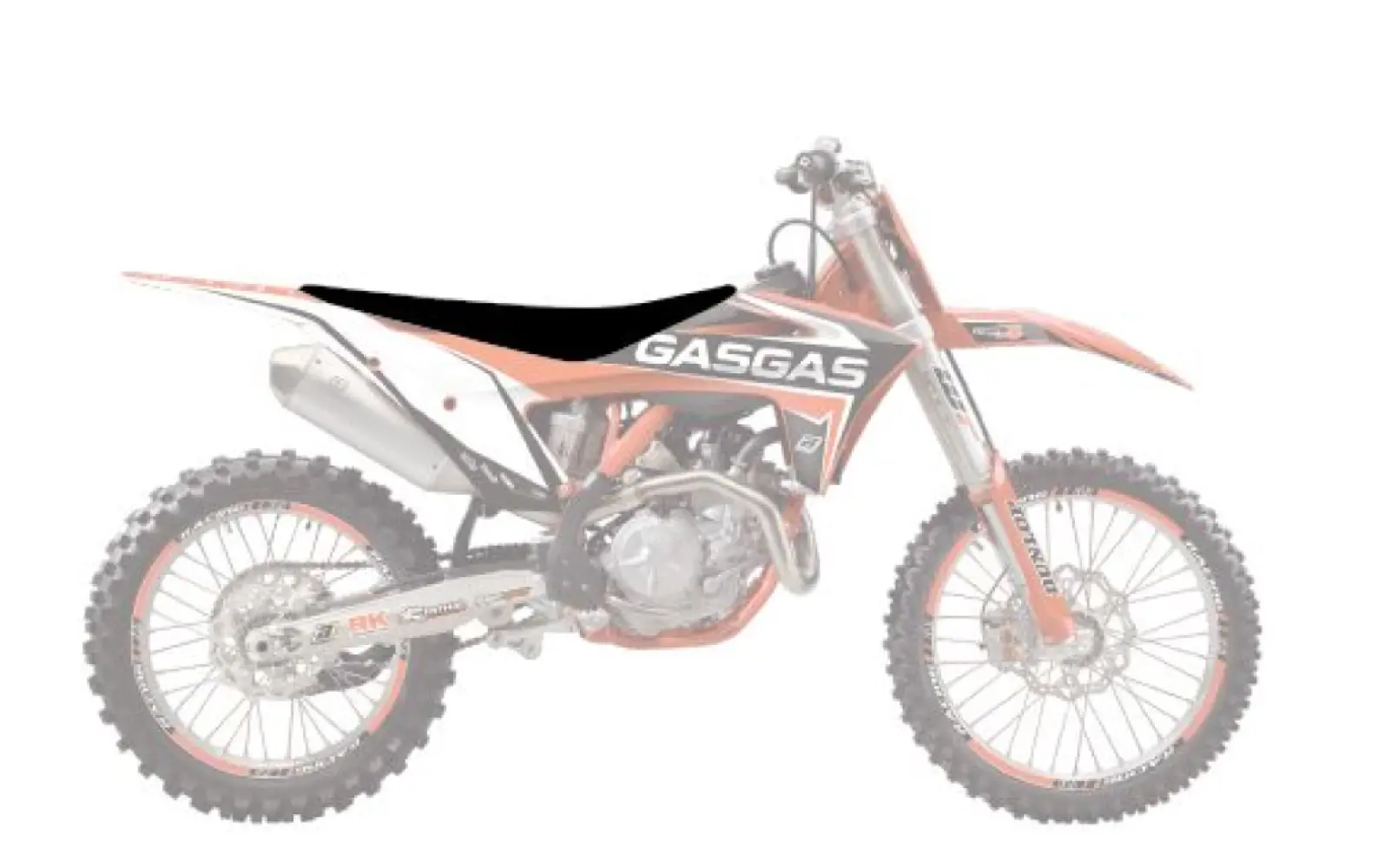 BLACKBIRD RACING - SEAT COVER PYR GG BK - 08213671