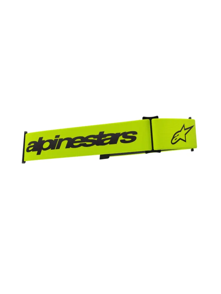 ALPINESTARS GOGGLES - STRAP GOGGLE SUPERTECH YLW/BLA - 26021186