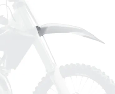 POLISPORT - FENDER FRT HVA TC/FC 16-22 WH - 14031880