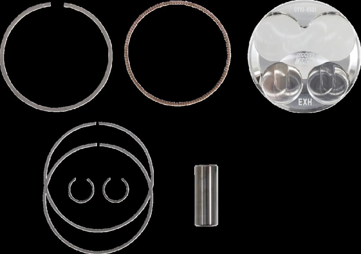 MOOSE OFFROAD HARD-PARTS - PISTON KIT RACE KX250F - 09106501