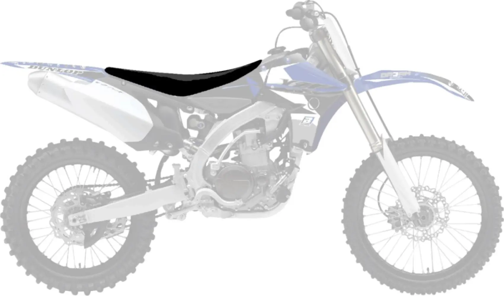 BLACKBIRD RACING - SEATCOVER PYR YZF BK - 08212416