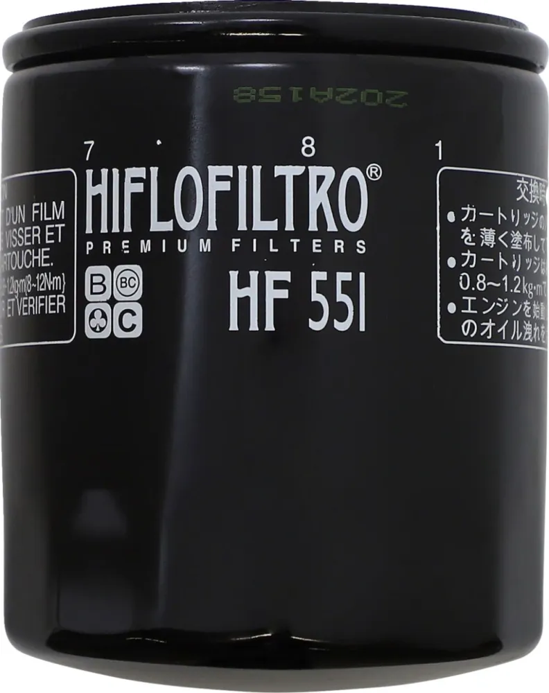 HIFLOFILTRO - FLTR OIL MOTO GUZZI HF551 - 07120135