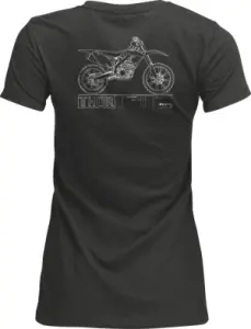 THOR - TEE WOMENS BLUEPRINT CHARCOAL  - 30314323