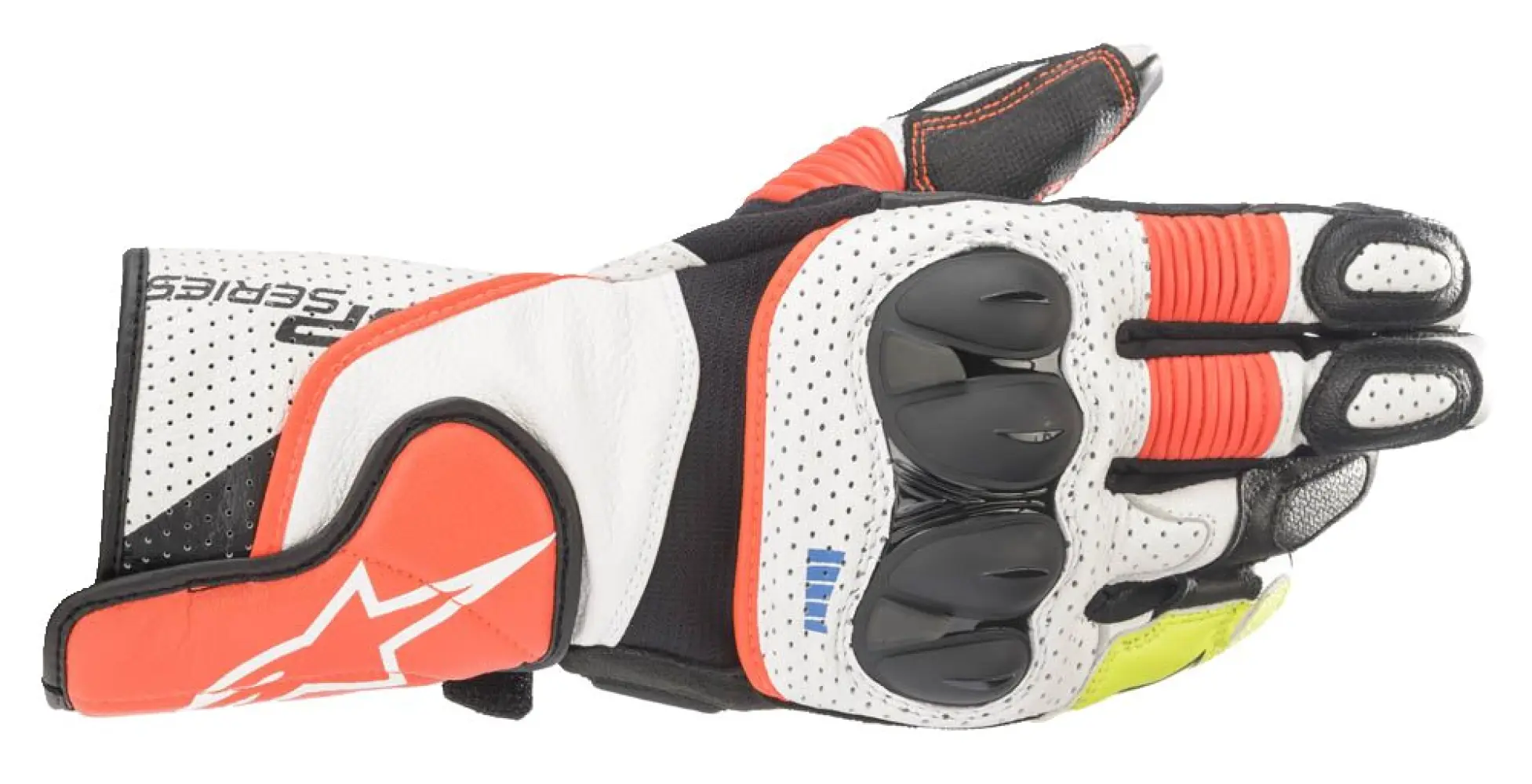 ALPINESTARS (ROAD) - GLOVE SP-2 V3 WHT/RD S - 33013989