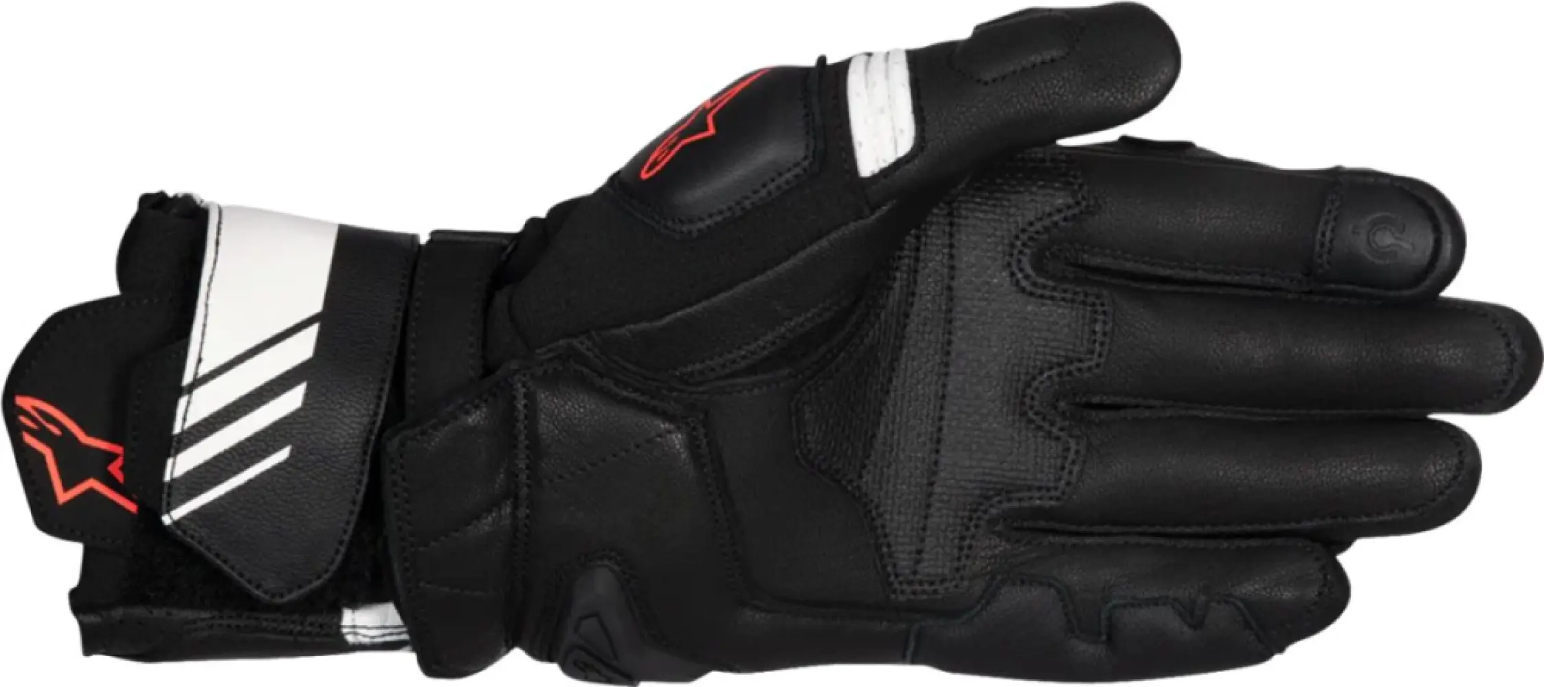 ALPINESTARS (ROAD) - GLOVE GP+ R V3 LTHR BK/WT/RD M - 33200765