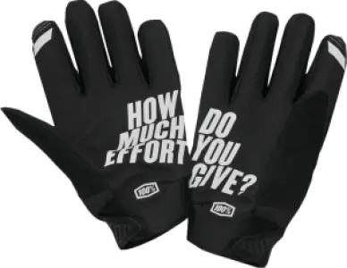 100% - GLOVE BRISKER BK/GY SM - 33305716