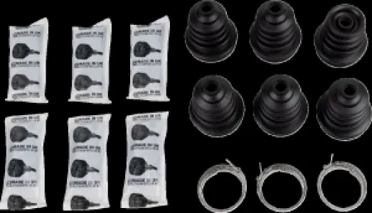 MOOSE OFFROAD FOUR WHEEL - BOOT KIT I/B O/B MSE 6PK - 02130428