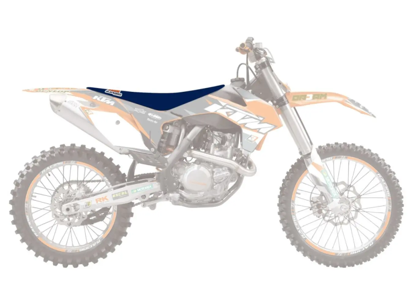 BLACKBIRD RACING - SEATCOVER MOON KTM BL - 08212052