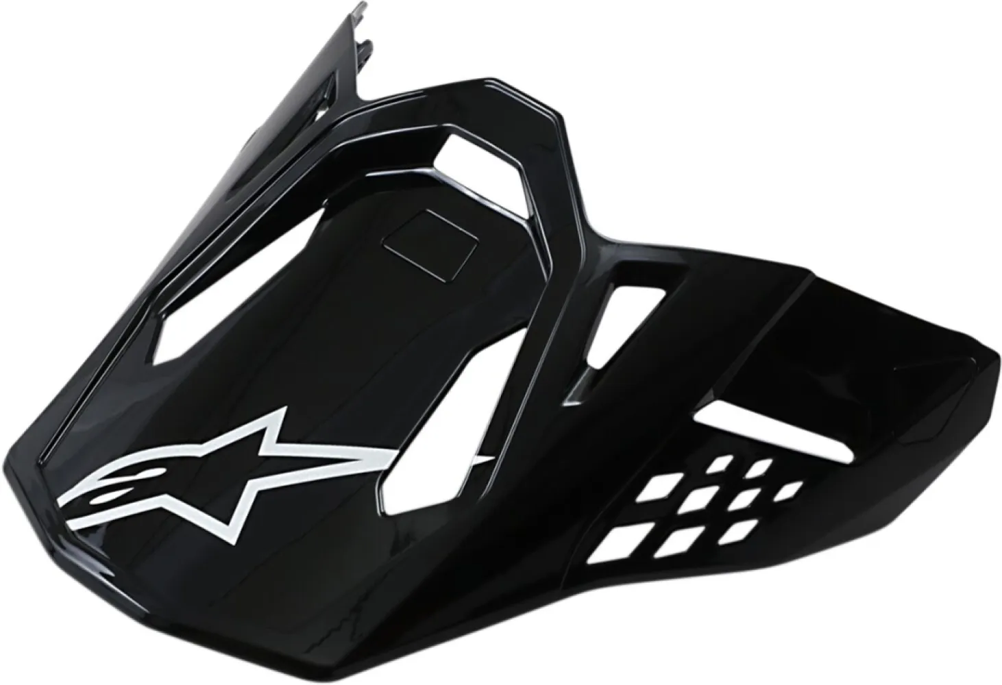 ALPINESTARS(MX) - VISOR SM10/SM8 BLACK GLOSS - 01321289