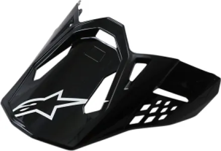 ALPINESTARS(MX) - VISOR SM10/SM8 BLACK GLOSS - 01321289