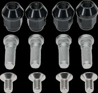 MOOSE OFFROAD HARD-PARTS - WHEEL STUD/NUT KIT MOOSE CAN-A - 02131268