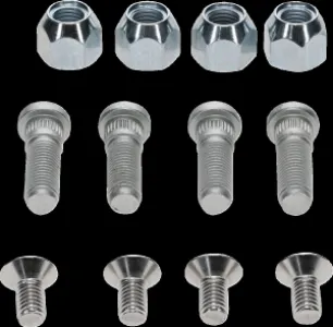 MOOSE OFFROAD HARD-PARTS - WHEEL STUD/NUT KIT MOOSE CAN-A - 02131271