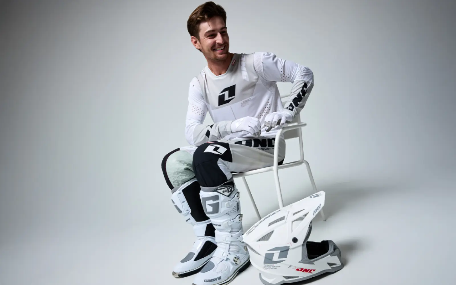 One Industries X-197 Jersey WHITE OUT white M - Q002-0803