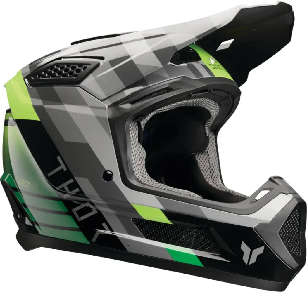 THOR - HELMET FLEET CAMBER BK/GN SM - 01109400