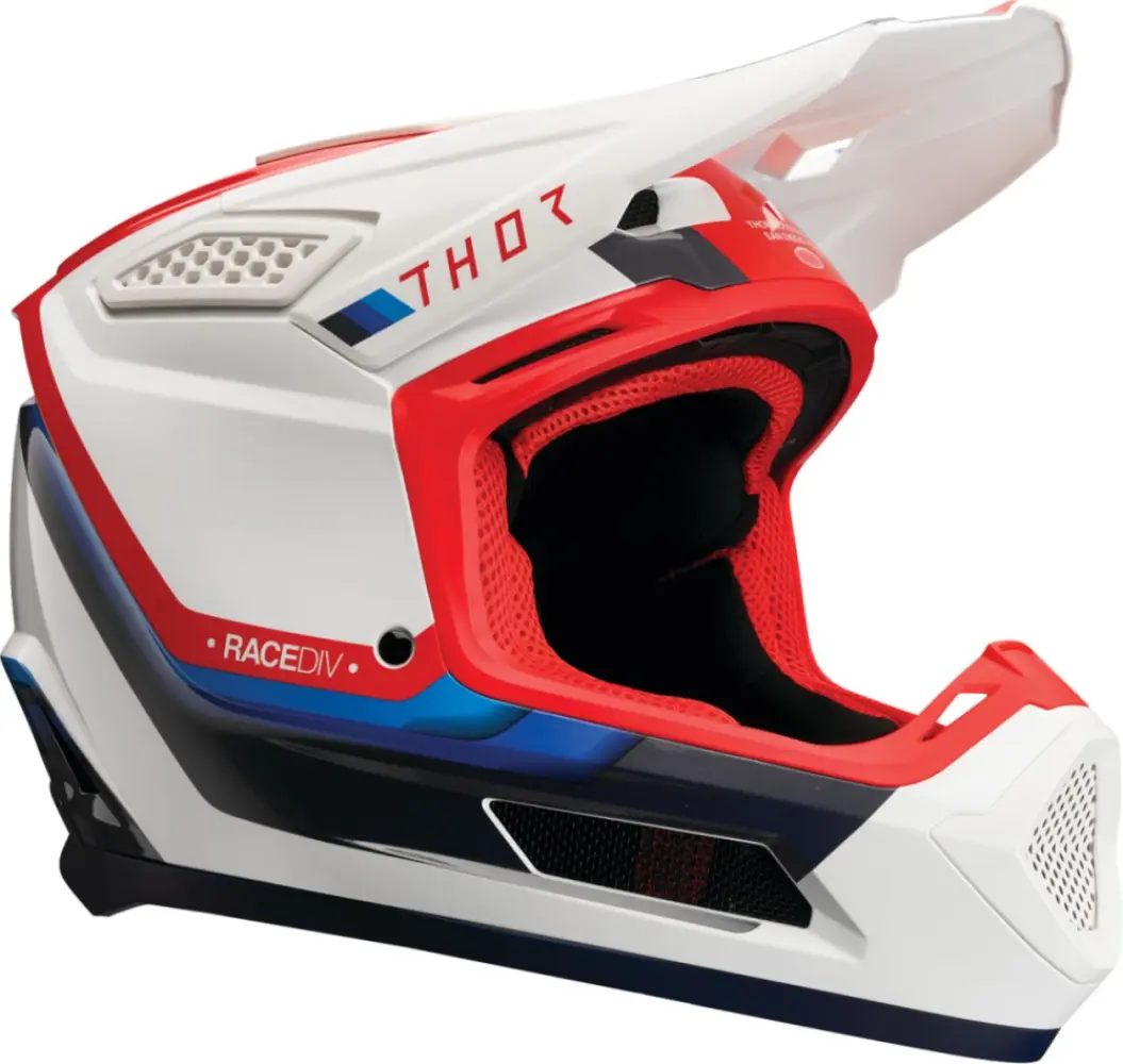 THOR - HELMET FLEET DEFY WH/RD/BL SM - 01109442