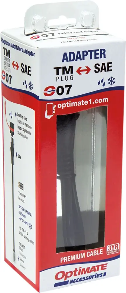 TECMATE - ADAPTER SAE CHARGER/TM O7 - 38070167