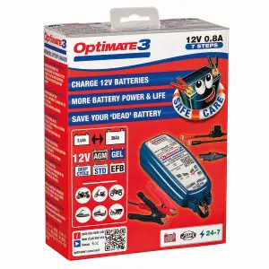 TECMATE - CHARGER OPTIMATE 3 - 38070253