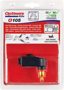 TECMATE - USB 3.3A DUAL CHGR BMW - 38070538