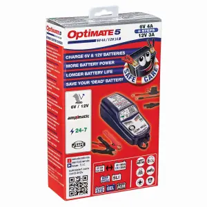 TECMATE - CHARGER OPTIMATE 5 6/12V - 38070579