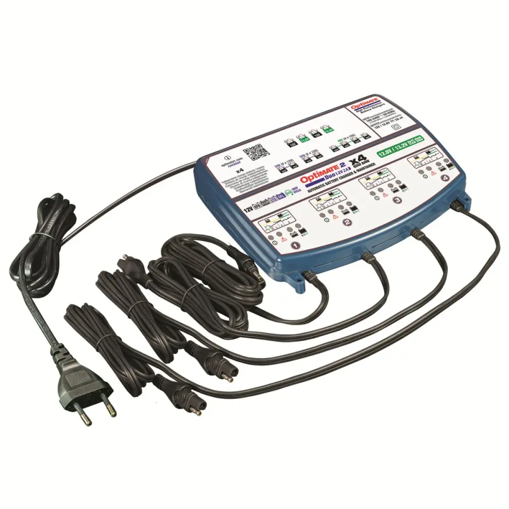 TECMATE - OPTIMATE 2 DUO 4-BANKS - 38070580