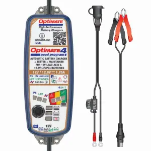 TECMATE - CHARGER OPTIMATE 4 QUAD - 38070648